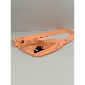 Nike Heritage Fanny Pack Unisex OS Peach Orange Good Adjustable Waist Bag